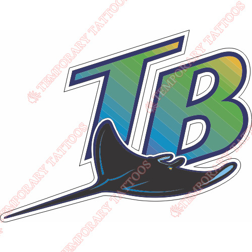 Tampa Bay Rays Customize Temporary Tattoos Stickers NO.1942